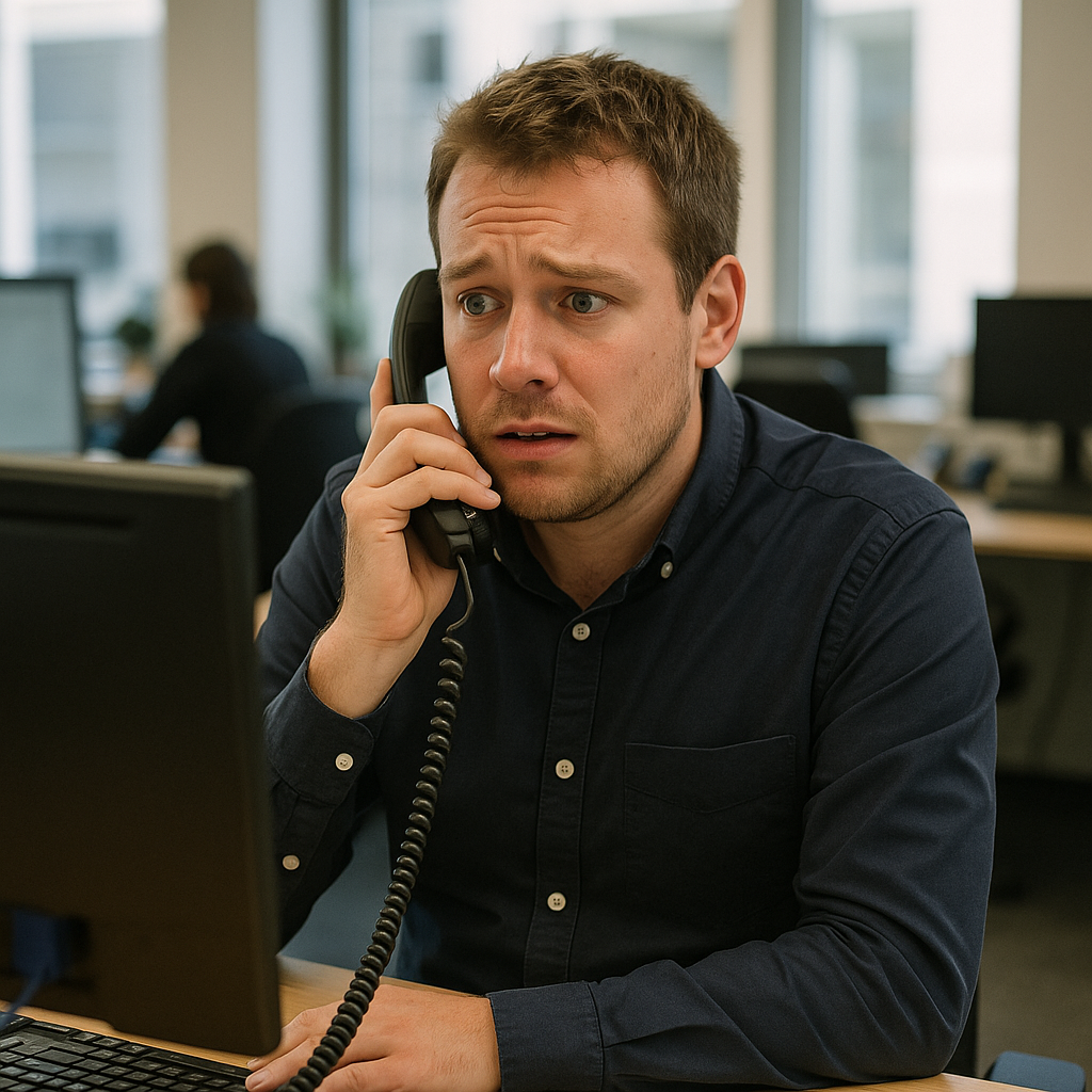 Den mest nervösa måndagen som kundbokare